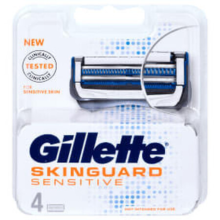 Gillette Skinguard navullingen voor scheermesjes, 4 stuks