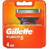Gillette Fusion navullingen voor scheermesjes, 4 stuks
