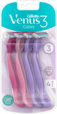 Gillette Venus scheermes met drie mesjes, 4 stuks