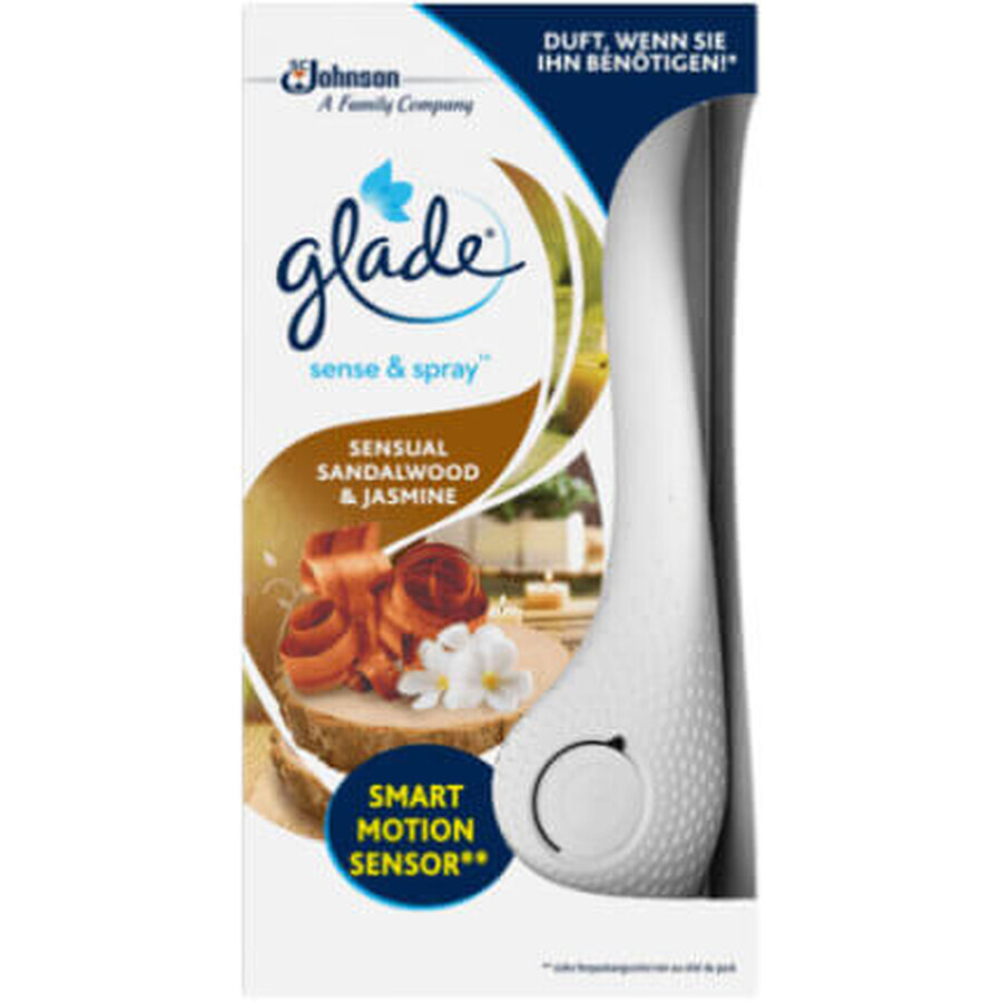 Glade Glade Sense&amp;Spray Sandelhout &amp; Jasmijn Toestel, 18 ml