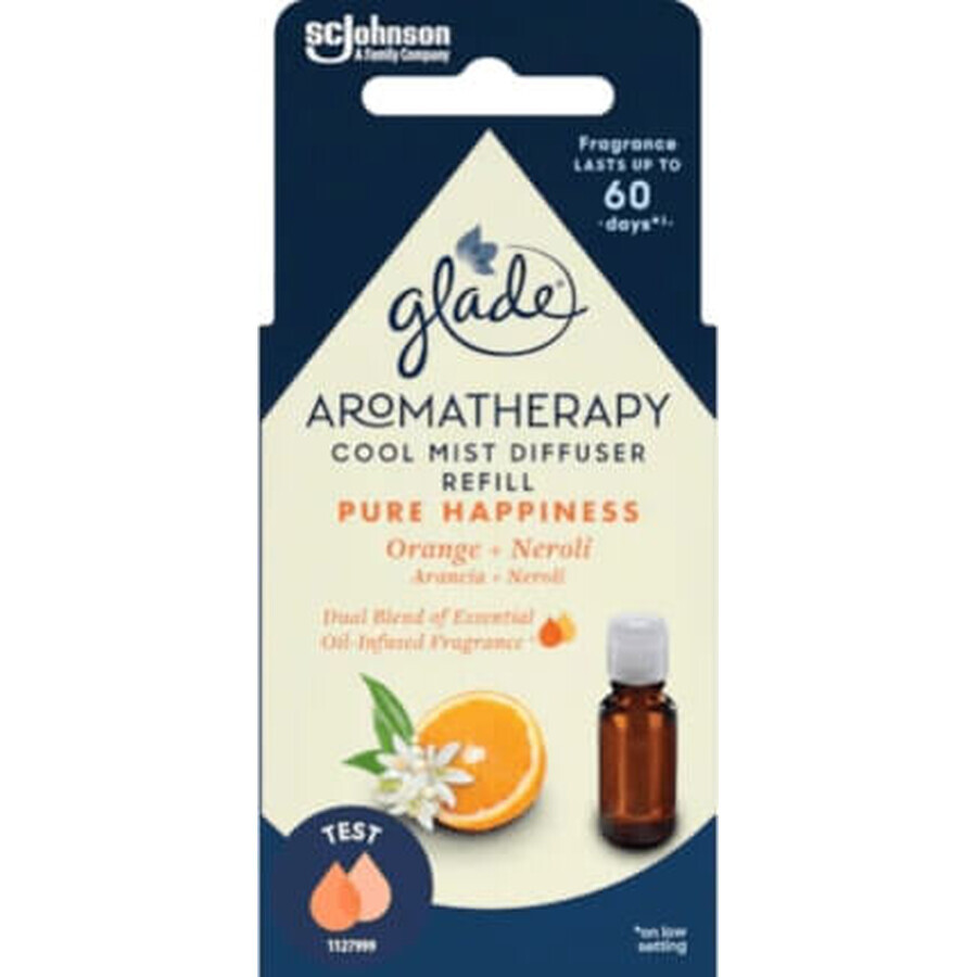 Glade Aromatherapy Pure Happiness Etherische Olie Diffuser Tank, 17.4 ml