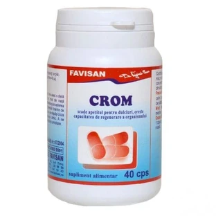 Cromo, 40 cápsulas, Favisan