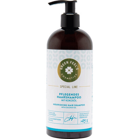 Green Feels Shampoo con olio di cocco, 400 ml