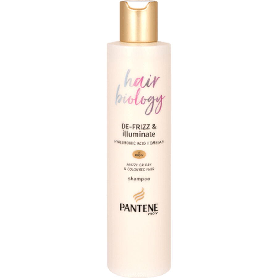 Hair Biology De-frizz &amp; Illuminate Shampoo, 250 ml