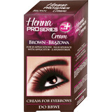 Henna Wenkbrauwcrème Verf Bruin, 15 ml