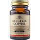 Chelated copper 2.5 mg, 100 tablets, Solgar