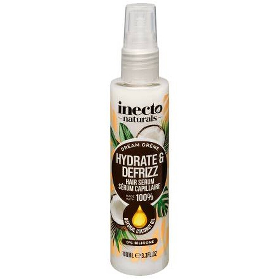 Inecto NATURALS Hydraterend haarserum met kokosnoot, 100 ml