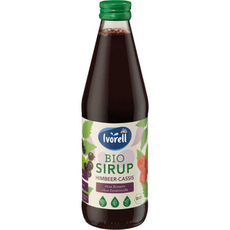 Sciroppo di ribes nero Ivorell ECO, 330 ml