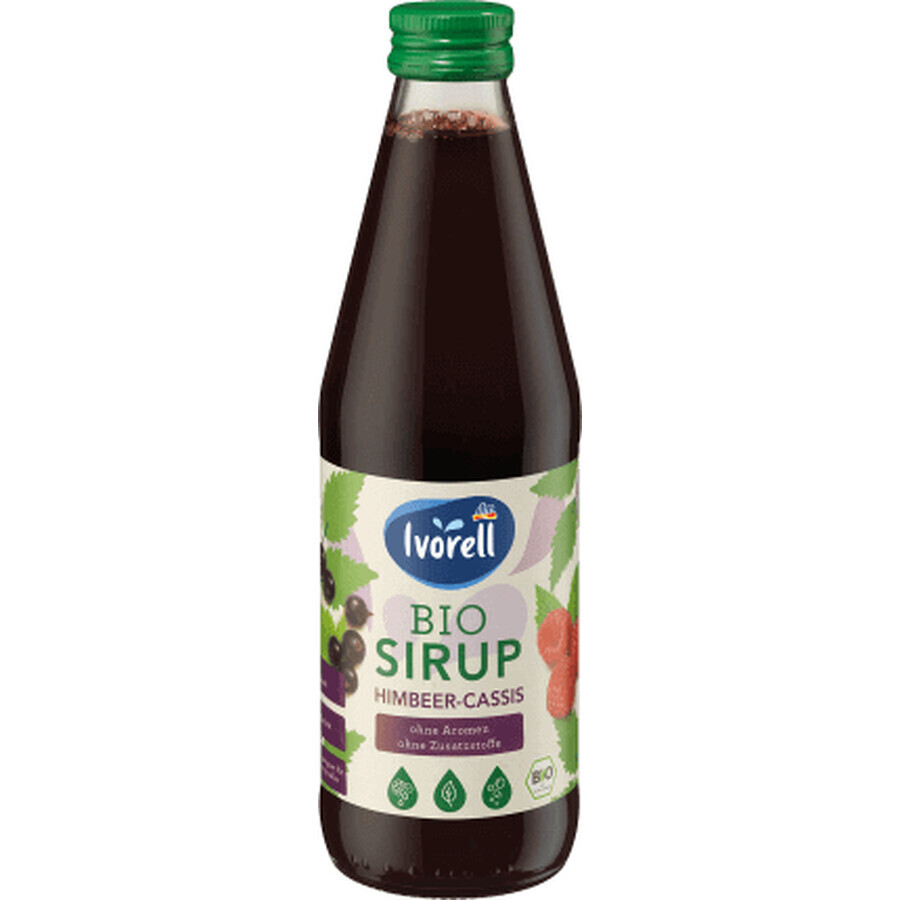 Ivorell sirop coacaze negre ECO, 330 ml