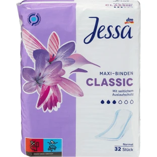 Maxi assorbenti Jessa Classic, 32 pz