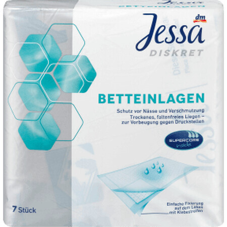 Jessa DISKRET Bedbeschermer, 6 stuks