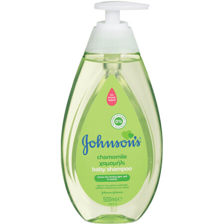 Shampoo per bambini alla camomilla di Johnson, 500 ml