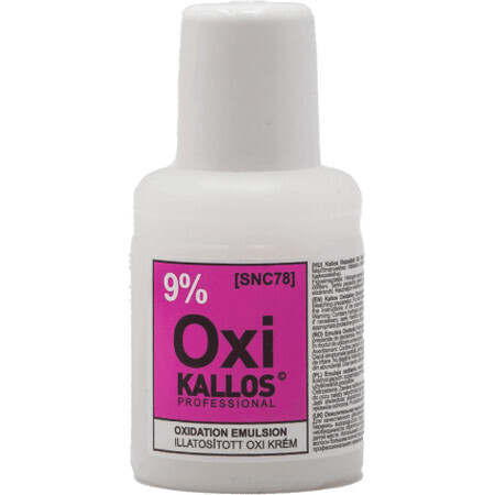 Kallos Cremă oxidantă 9%, 60 ml