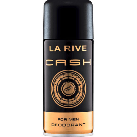 LA RIVE Déodorant Cash pour hommes, 150 ml