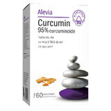 Curcumine 95% curcuminoïde, 60 tabletten, Alevia