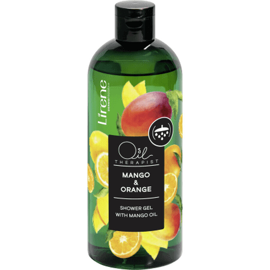 Gel douche à la mangue et à l'orange de Lirene, 400 ml