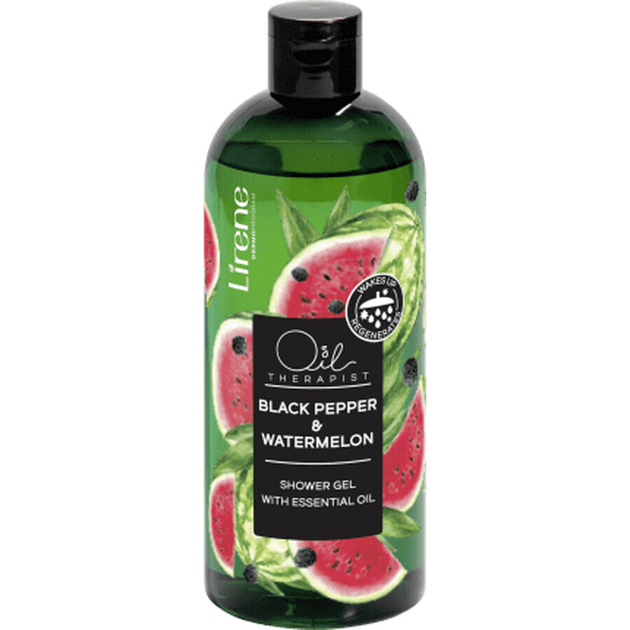 Gel douche au melon et au poivre de Lirene, 400 ml