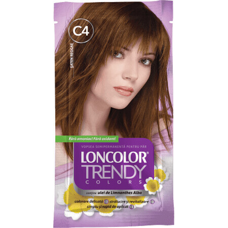 Loncolor TRENDY Semi-Permanent Farbe Braun, 1 Stück