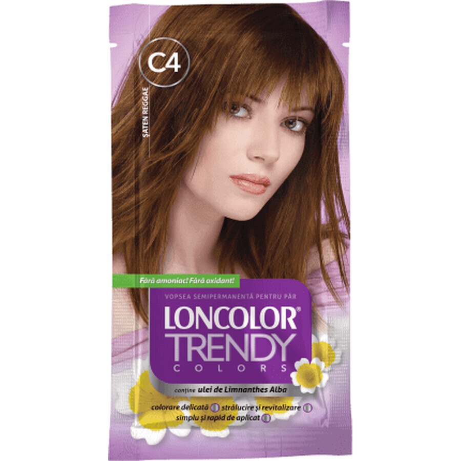 Loncolor TRENDY Semi-Permanent Farbe Braun, 1 Stück