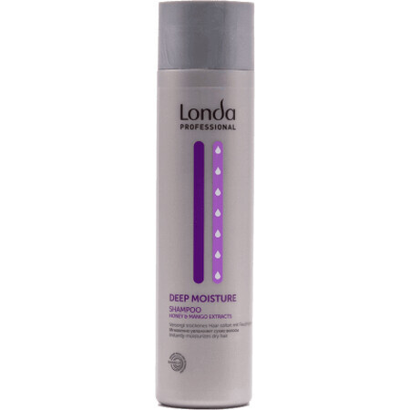 Shampooing professionnel Deep Moisture de Londa Professional, 250 ml