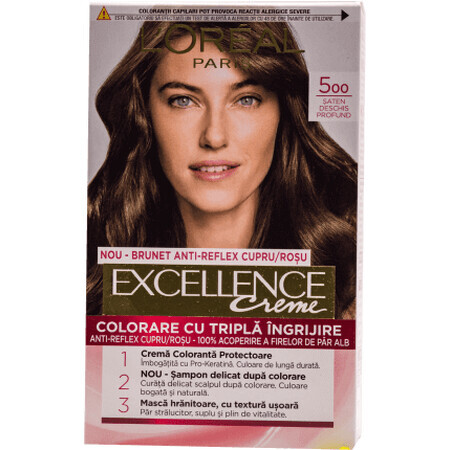 Loreal Paris EXCELLENCE CREME Teinture permanente avec ammoniaque 5, 1 pc