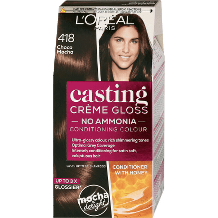 Loreal Paris CASTING CREME GLOSS Teinture 148 mocha choco, 1 pc