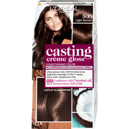 Loreal Paris CASTING CREME GLOSS Teinture 500 brun clair, 1 pc