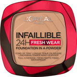 Loreal Paris Infaillible 24H Fresh Wear Compact Powder 220 Sand, 9 g