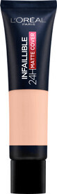 Loreal Paris Infaillible 24H Matte Cover Foundation 110 Rose Vanille, 30 ml