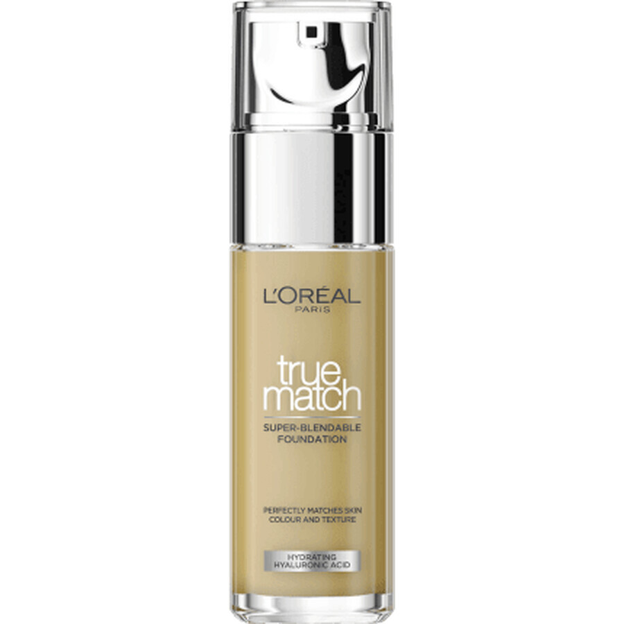 Fond de teint Loreal Paris True Match 4D/4W Golden Natural, 30 ml