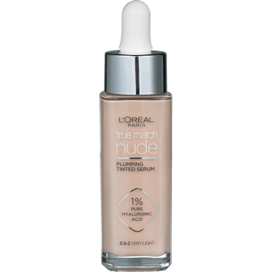 Loreal Paris True Match Nude serum 0.5-2 Very Light, 30 ml