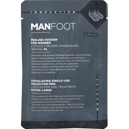MANFOOT Wegwerp scrubbende sokken voor mannen, 1 stuk