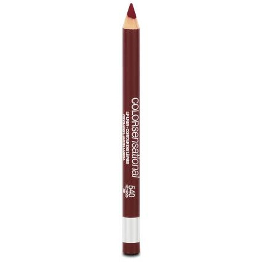Maybelline New York Color Sensational Lip Pencil 540 Hollywood Red, 1 pc