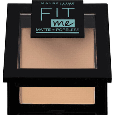 Maybelline New York Fit Me Matte+ Porenloser Kompaktpuder 120 Klassisch Elfenbein, 9 g