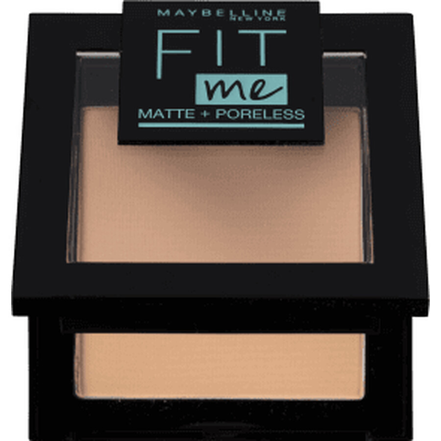 Maybelline New York Fit Me Matte+ Poreless Compact Powder 120 Classic Ivory, 9 g