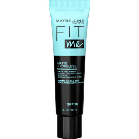 Maybelline New York Fit Me Matte+Poreless Makeup Base, 30 ml