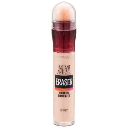 Maybelline New York Instant Anti Age Eraser correttore 00 Avorio, 6,8 ml