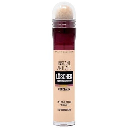 Maybelline New York Instant Anti Age Eraser concealer 115 Warm Licht, 6.8 ml