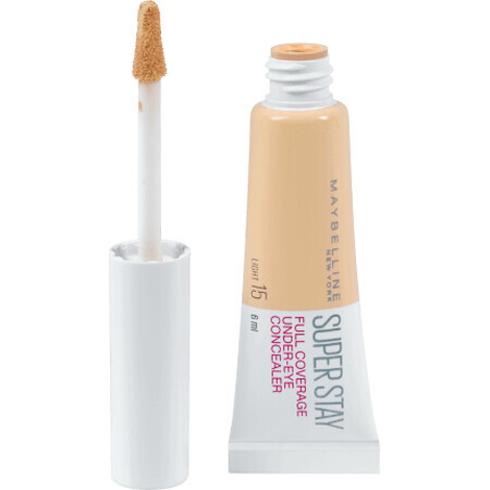 Maybelline New York SuperStay vloeibare concealer 15 Light, 6 ml