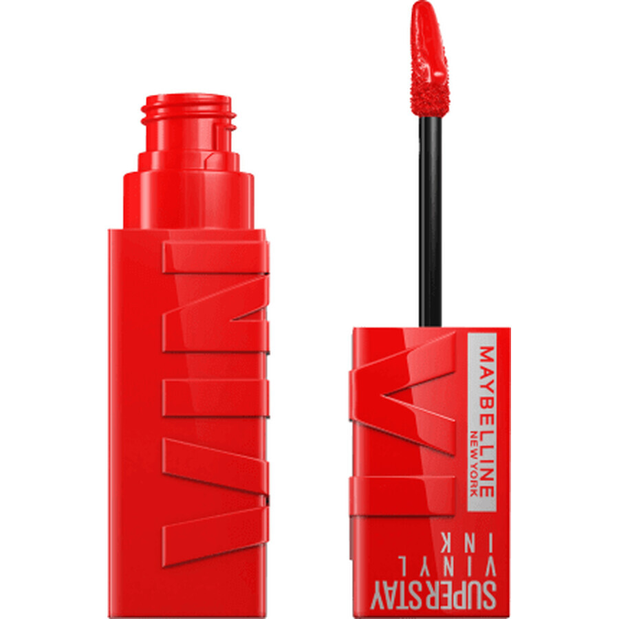 Maybelline New York Superstay Vinyl Ink Flüssiger Lippenstift 25 Rot-Heiß, 4,2 ml