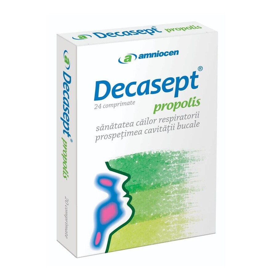 Decasept propolis, 24 tabletten, Amniocen Beoordelingen