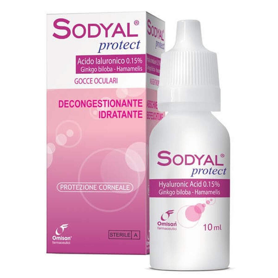 Decongestionant hidratant Sodyal Protect, 10 ml, Omisan