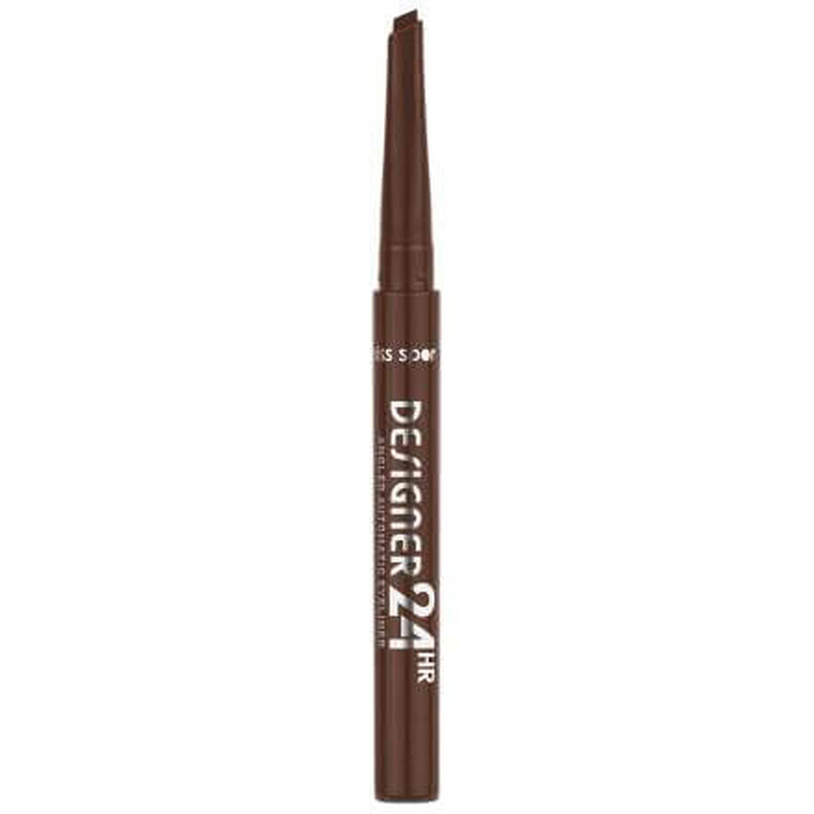 Miss Sporty Designer 24H Automatic Eye Pencil 002 Fab Brown, 1.6 g