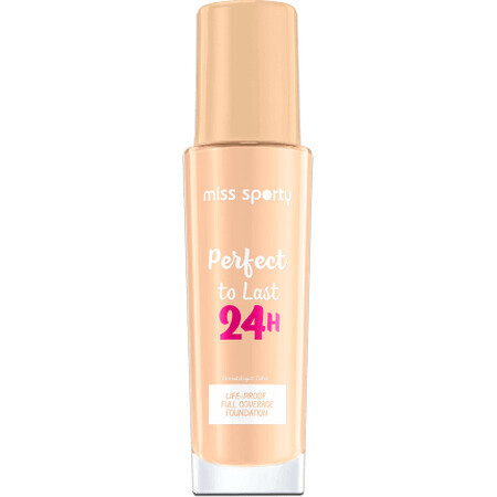 Miss Sporty Perfect to Last 24H fond de ten 101 Golden Ivory, 30 ml