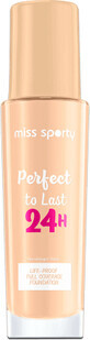 Miss Sporty Perfect to Last 24H foundation 101 Golden Ivory, 30 ml
