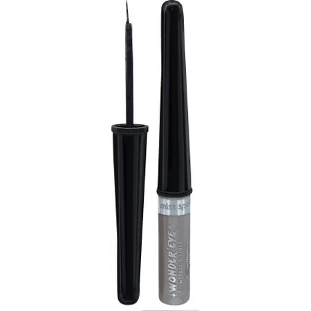 Miss Sporty Wonder'Eye Metallic Liner 001 Silber Schnee, 3,5 ml