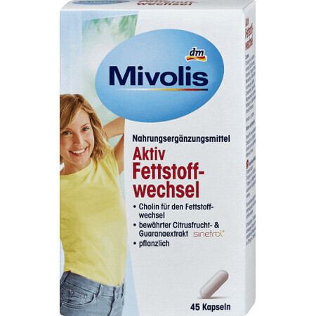 Mivolis Aktiv stimulateur de métabolisme, 45 pièces