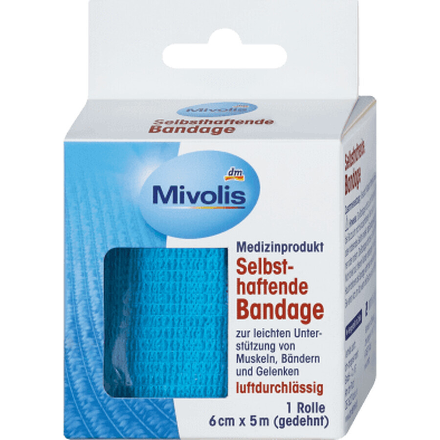 Mivolis Zelfklevende tape 5m x 6cm, 1 stuk