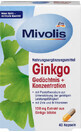 Mivolis Ginkgo pillen voor geheugen en concentratie, 40 stuks