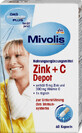 Mivolis Zink + C Depot capsules, 38 g